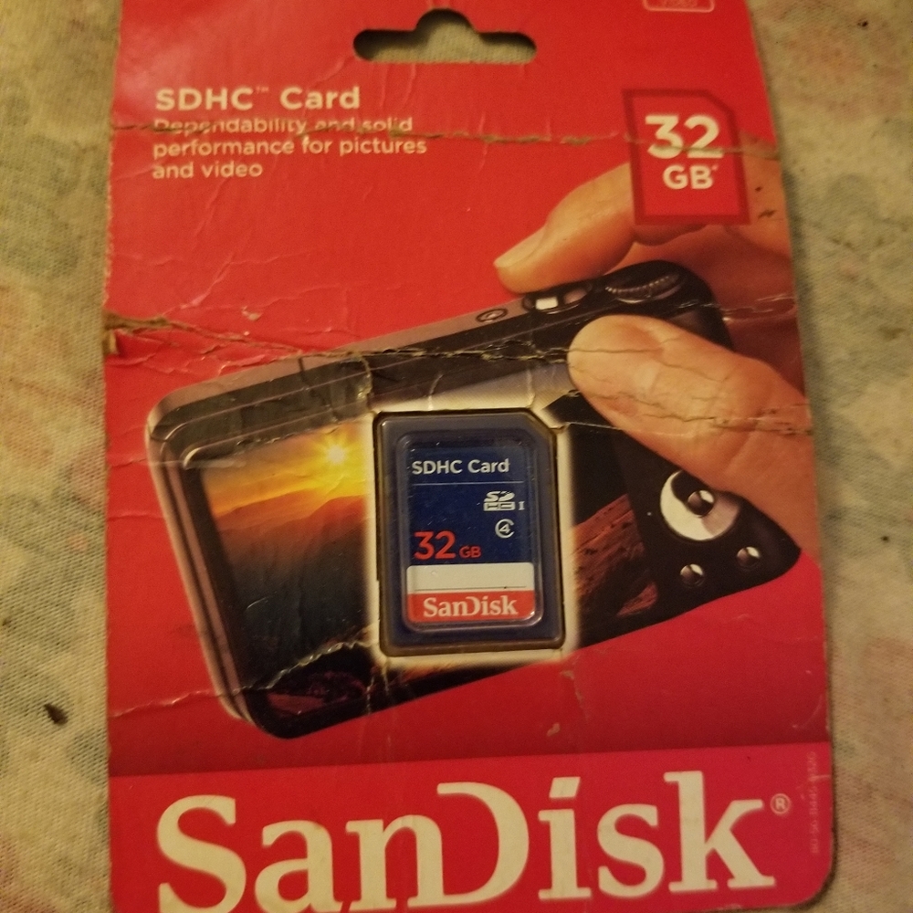 Camera sd card